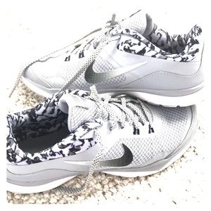 Nike training running shoes.
